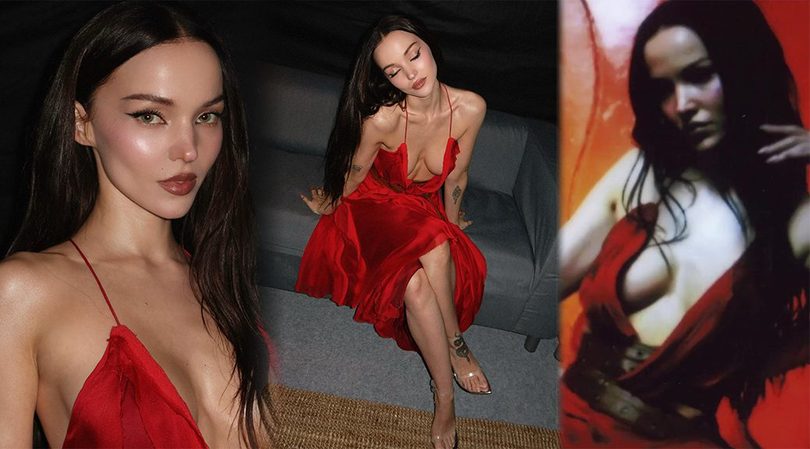 Dove Cameron’s Deep Cleavage Takes Over Diesel’s Hottest Fragrance Shoot Yet