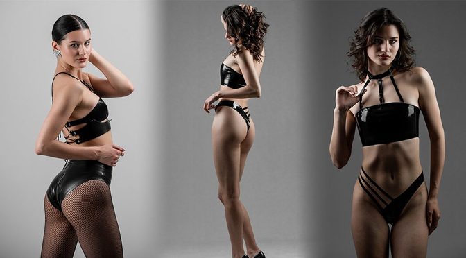 Kateryna Tymoshevska Melts the Internet in Jaw-Dropping Sheer Latex and Leather Harnesses
