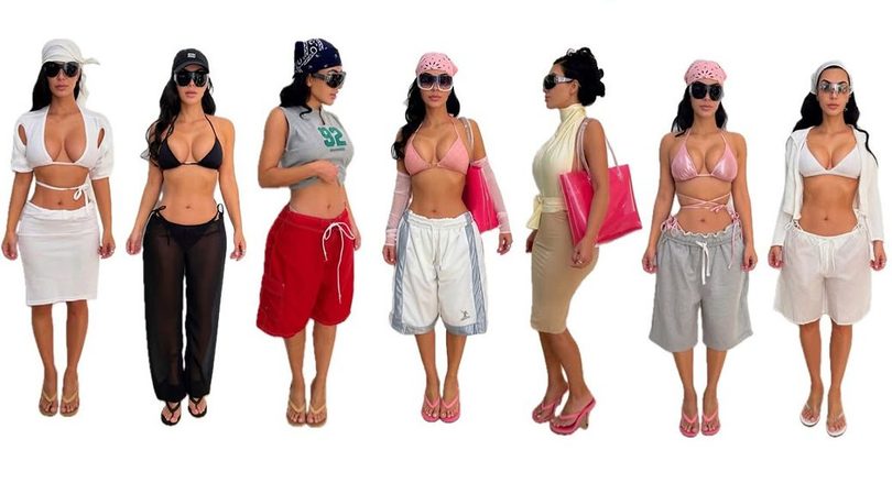 Kim Kardashian’s Bikini Fitting Spree Leaves Zero to the Imagination as Her Curves Steal the Show