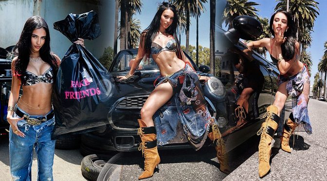 Kylie Cantrall Flaunts Rock-Hard Abs and Barely-There Bikini Top in Wild Valley Girl  Shoot