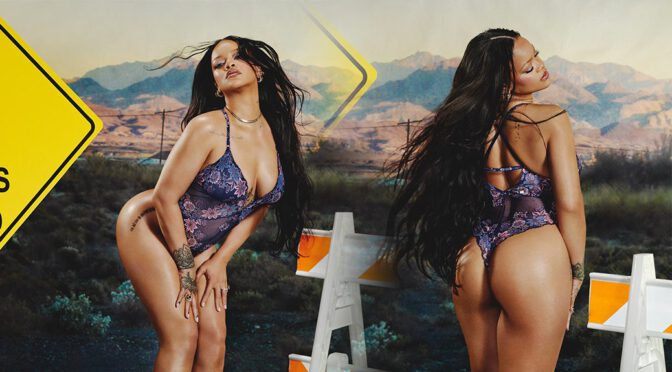 Rihanna Turns Up the Heat in Savage x Fenty’s Latest Lingerie Shoot