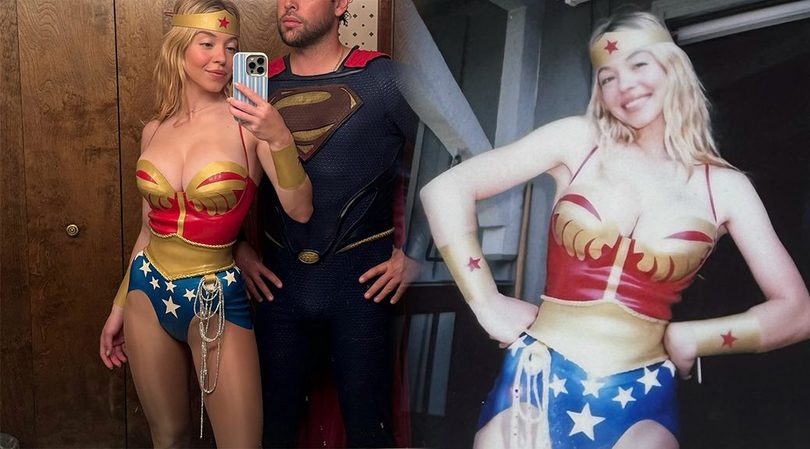 Sydney Sweeney’s Big Boobs Wonder Woman Look Leads This Week’s Raunchiest Celeb Gallery
