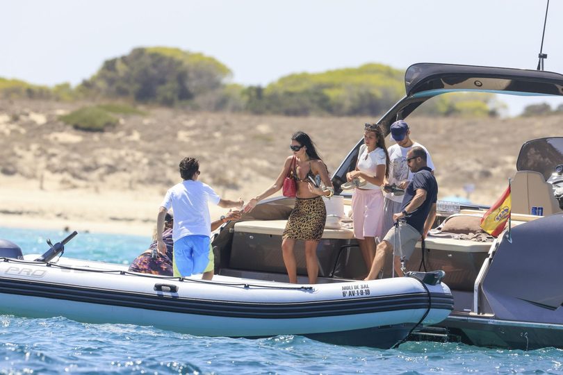 Dua Lipa Booty Cheeks Skimpy Bikini Ibiza Yacht