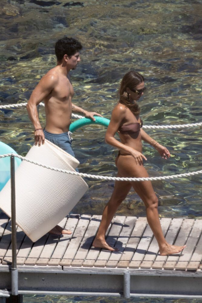 Jessica Alba Thong Bikini Ass Porto Ercole Italy