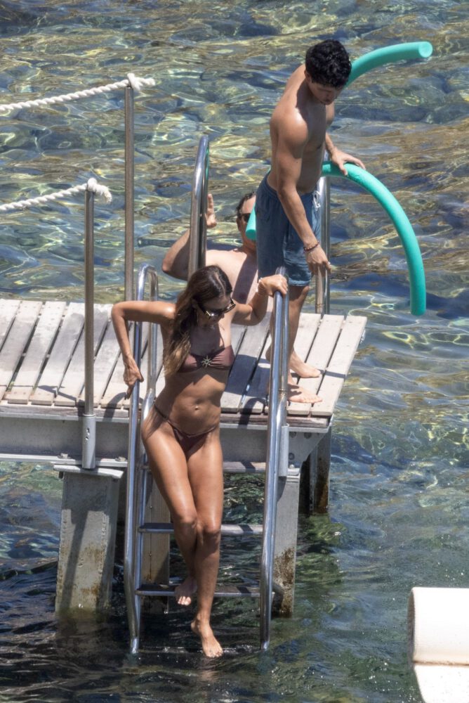Jessica Alba Thong Bikini Ass Porto Ercole Italy