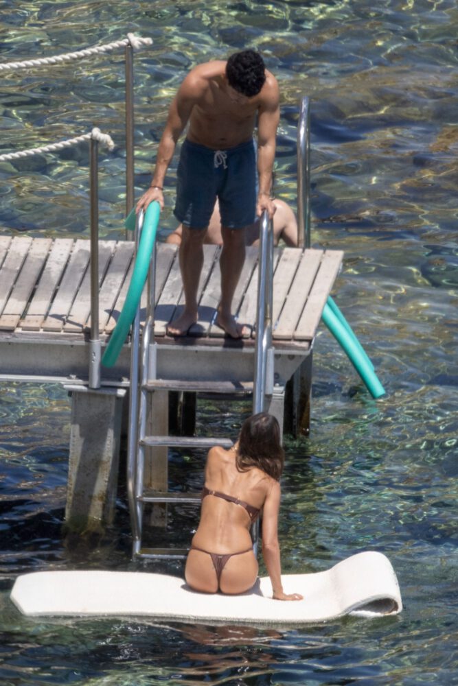 Jessica Alba Thong Bikini Ass Porto Ercole Italy