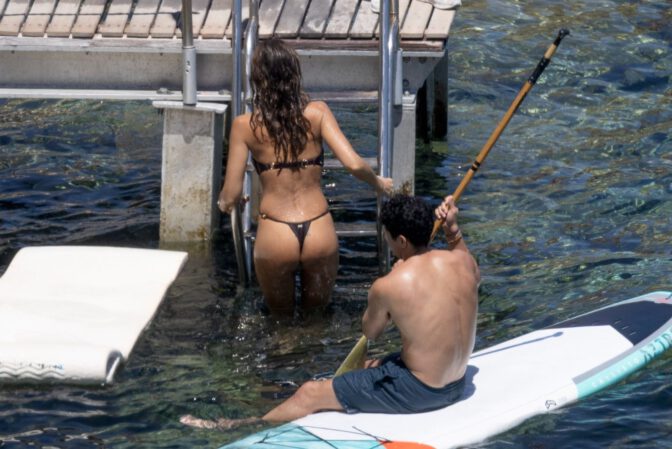 Jessica Alba Thong Bikini Ass Porto Ercole Italy
