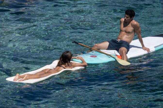 Jessica Alba Thong Bikini Ass Porto Ercole Italy