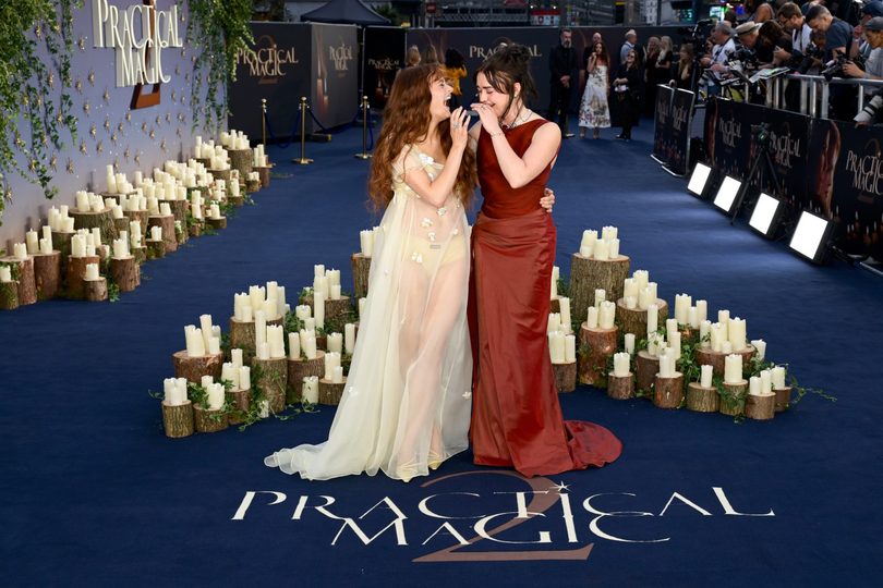 Joey King Sheer Yellow Dress Ass Lingerie Practical Magic Two Premiere