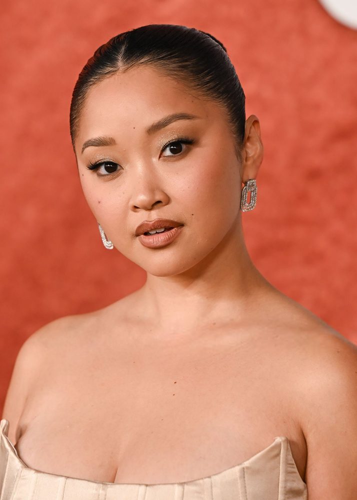 Lana Condor Busty Corset Dress Coyote Vs Acme Premiere