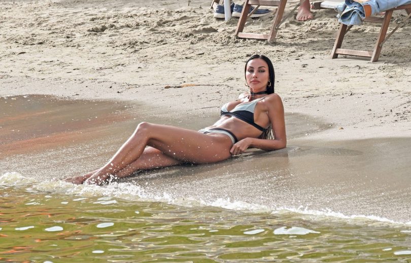 Madalina Ghenea Thong Bikini Boobs Booty Italy