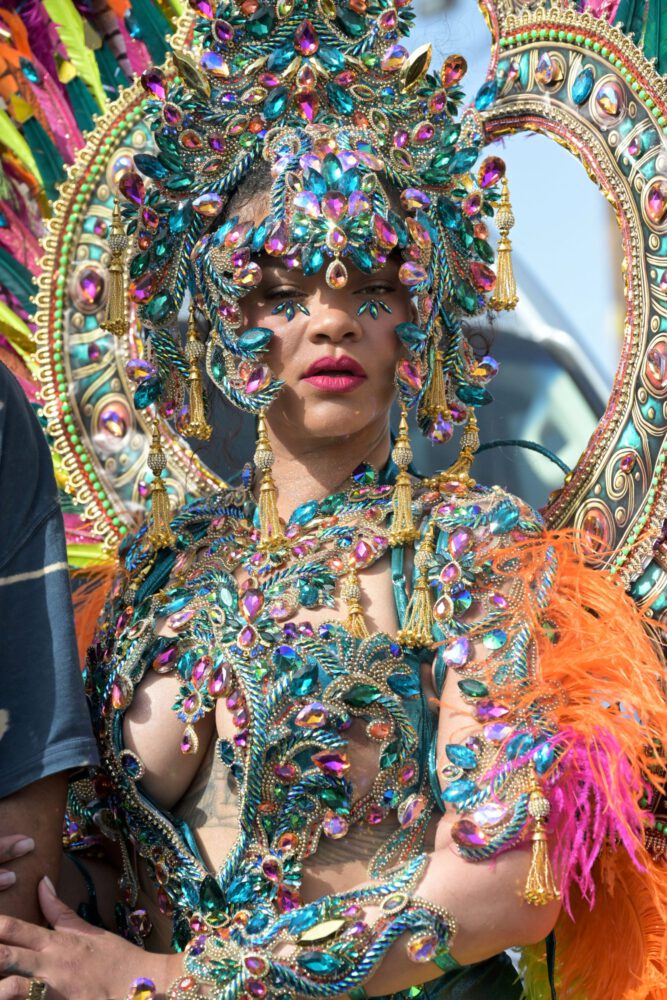 Rihanna Carnival Nipslip Big Boobs Ass Barbados Kadooment