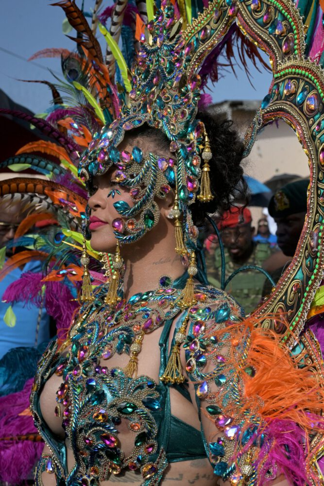 Rihanna Carnival Nipslip Big Boobs Ass Barbados Kadooment