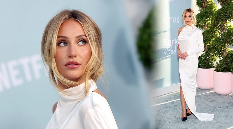 Alix Earle Steals the Show in a Barely-There White Slit Dress at Earle Meets World Premiere