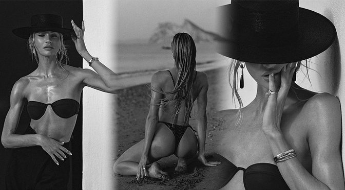 Candice Swanepoel Turns Up the Heat in Tropic of C’s New Resort Swim Collection