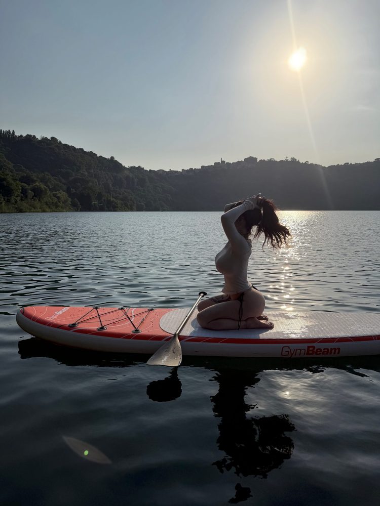 Alex Mucci Big Ass Breasts Thong Paddleboard Sunset Curves