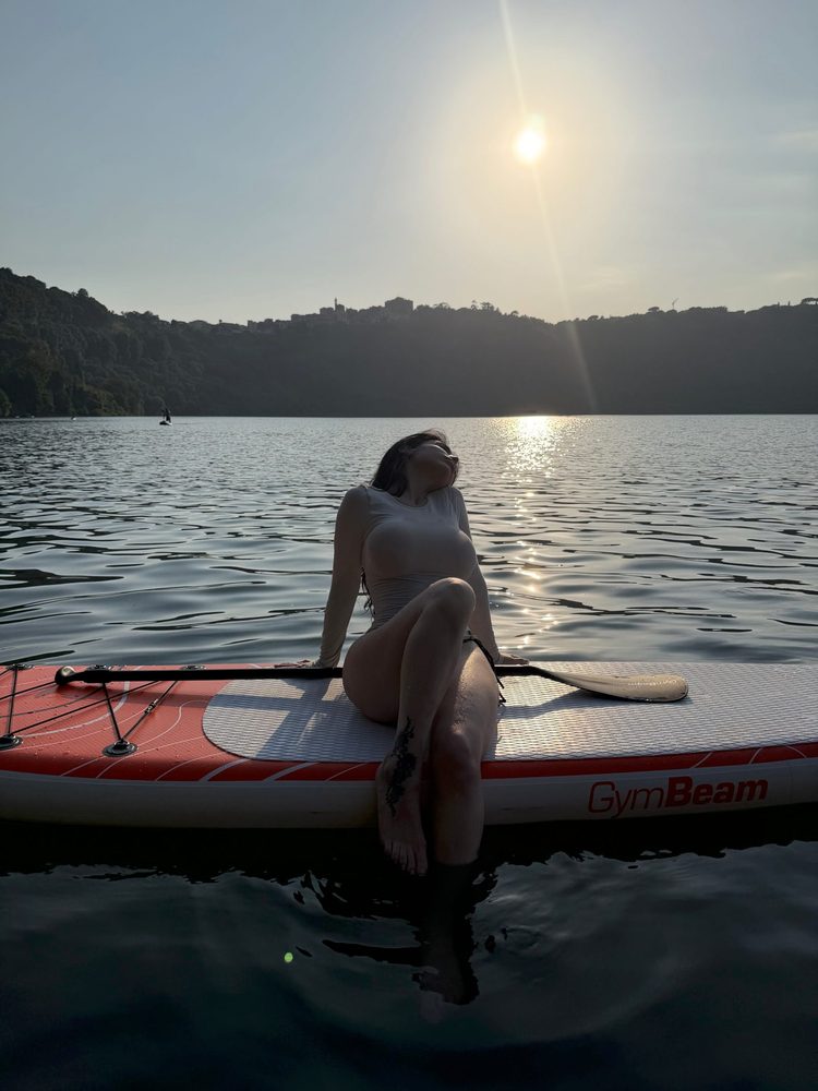 Alex Mucci Big Ass Breasts Thong Paddleboard Sunset Curves