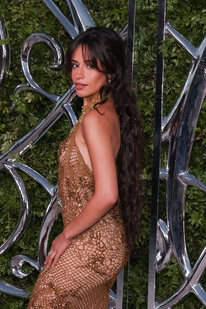 Camila Cabello Sheer Gold Gown Lucas Museum Opening