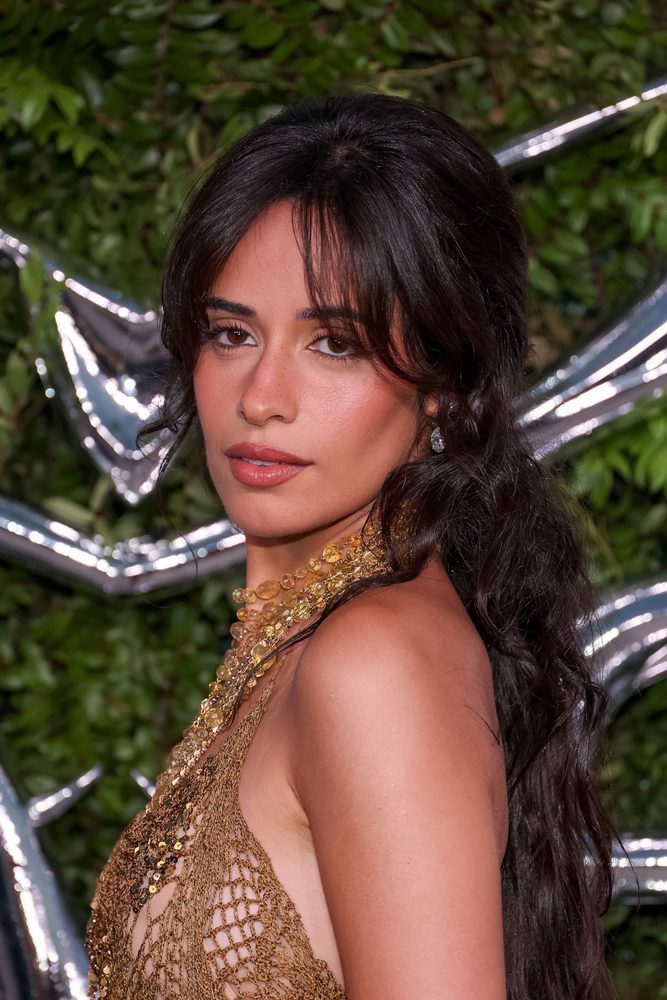 Camila Cabello Sheer Gold Gown Lucas Museum Opening