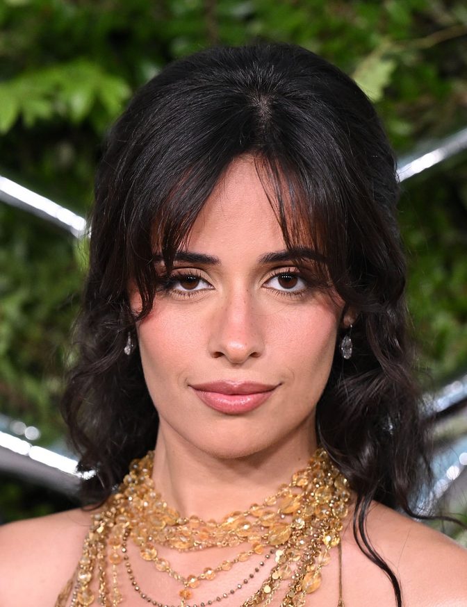 Camila Cabello Sheer Gold Gown Lucas Museum Opening