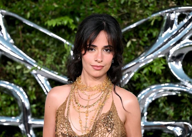 Camila Cabello Sheer Gold Gown Lucas Museum Opening