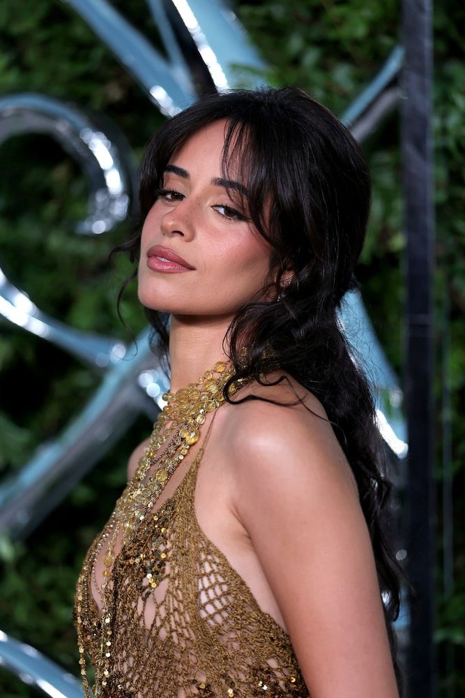 Camila Cabello Sheer Gold Gown Lucas Museum Opening