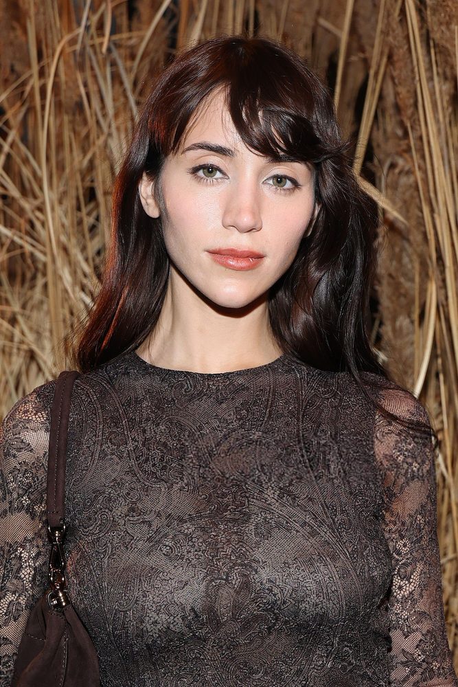 Caylee Cowan See Through Lace Boobs Ass Etro Milan Show