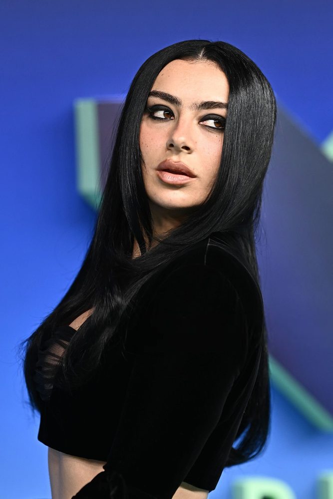 Charli Xcx Braless Nipslip Sheer Top Vmas
