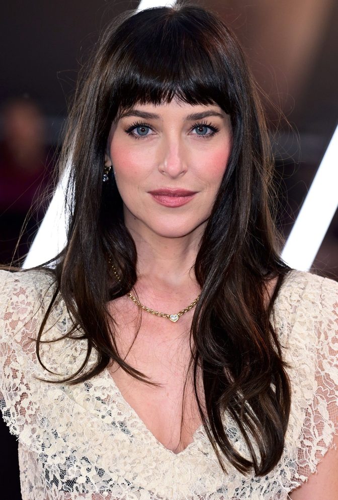 Dakota Johnson See Through Lace Black Lingerie Verity Premiere