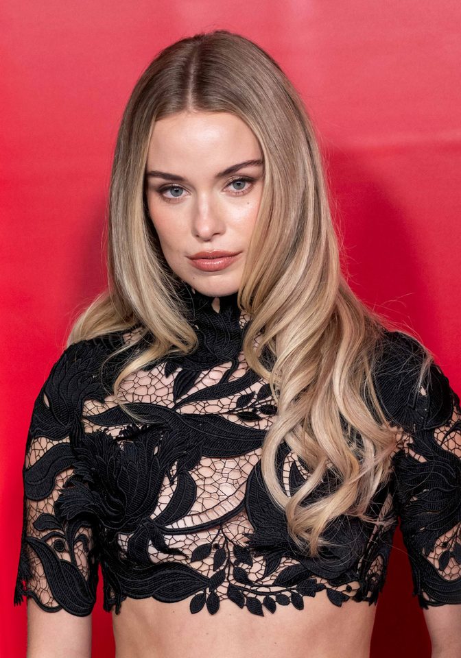 Elle Chapman Monse Black Lace Outfit American Horror Story Event