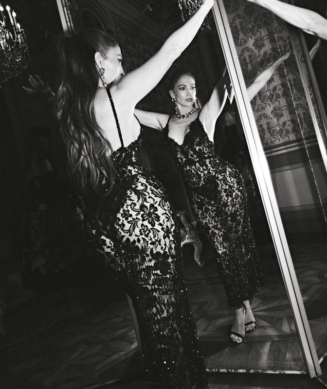 Jennifer Lopez Big Booty Sheer Lace Thong Dolce Gabbana After Party