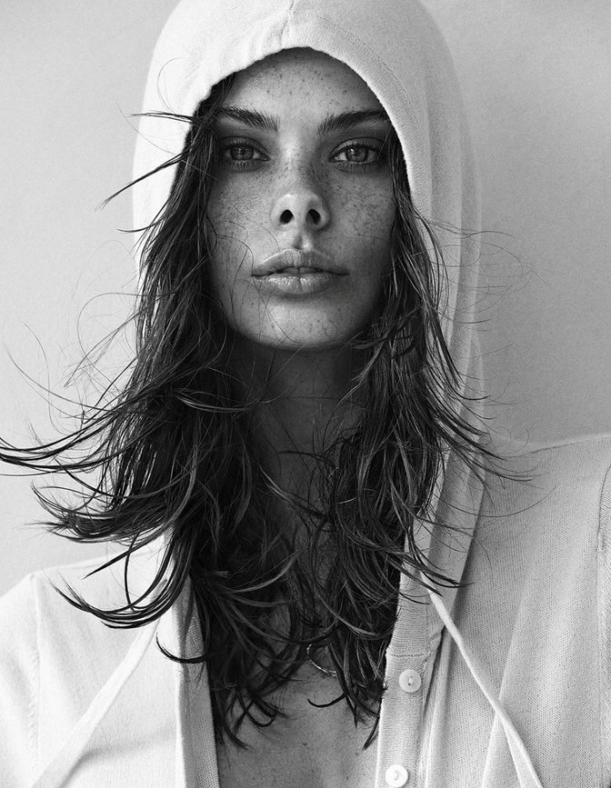 Meika Woollard Blue Hoodie Topless Tease Gavin Oneill
