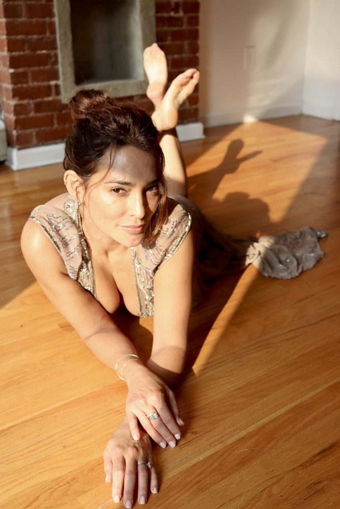 Natalie Martinez Sheer Beaded Dress Bare Ass Boobs Bare Magazine