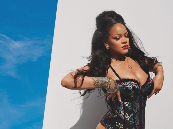 Rihanna Bare Ass Thong Savage Fenty Corset
