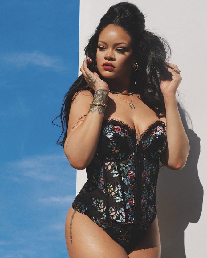 Rihanna Bare Ass Thong Savage Fenty Corset
