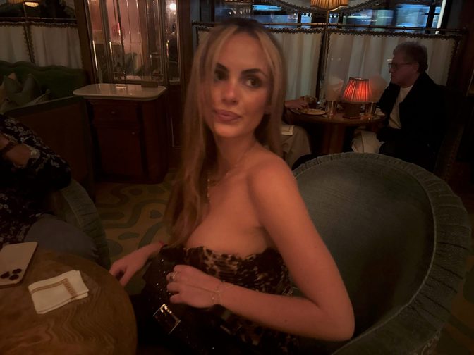 Sarabella Harris Leopard Corset Big Boobs Hotel Shoot
