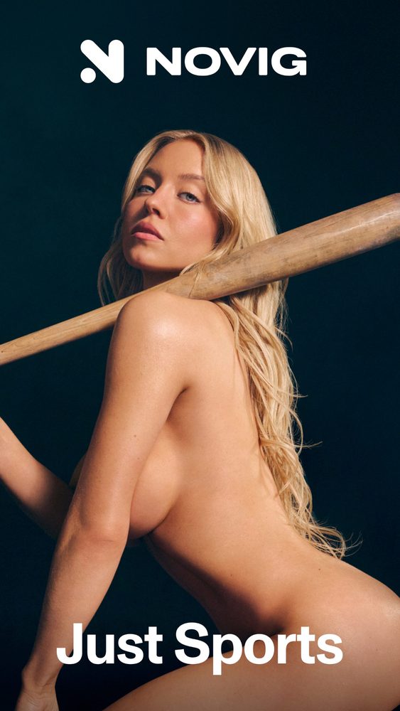Sydney Sweeney Nude Novig Just Sports Campaign