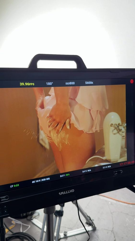 Sydney Sweeney Topless Syrn Birthday Boobs Ruffled Thong Cake Ass