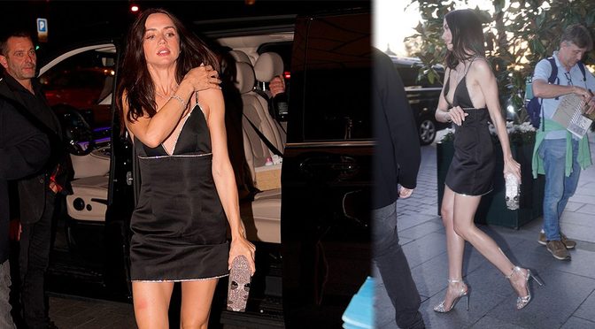 Ana de Armas Suffers Major Nipslip in a Dangerously Risky Dress in Paris! (NSFW)