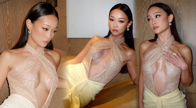 Callina Liang Flaunts Serious Cleavage in Sizzling Glam Shoot