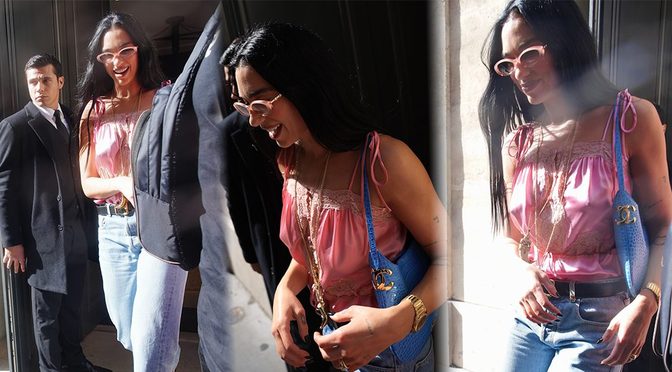 Dua Lipa Pokies Braless