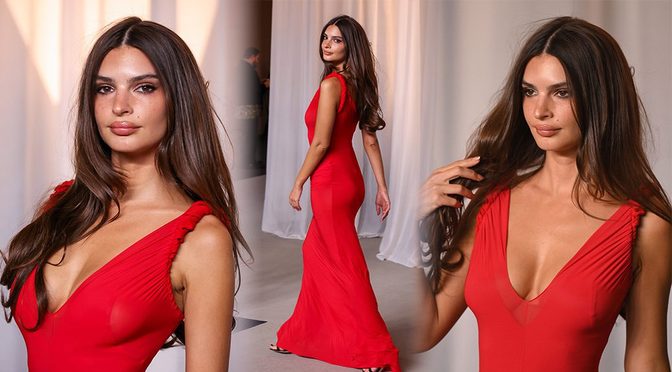 Emily Ratajkowski Cleavage Sexy Body