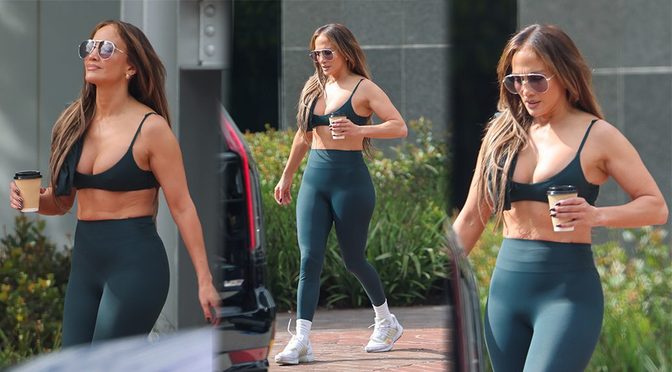 Jlo Tiny Sports Bra Sexy Curves