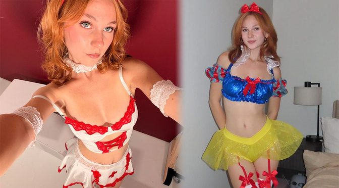 Lily Brooks O’Briant Puts Her Cleavage and Curves on Full Display in Those Skimpy Halloween Costumes