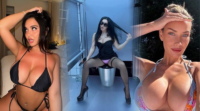 Charli XCX Flashes Pink Panties and Fishnets in This Week’s Raunchiest Celeb Gallery