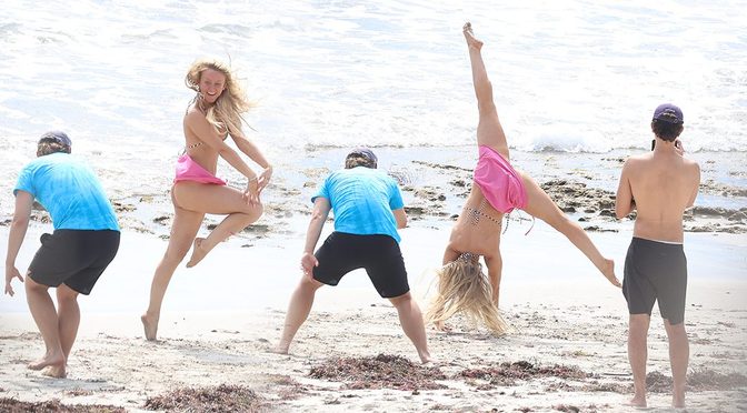 Zara Larsson Bikini Booty