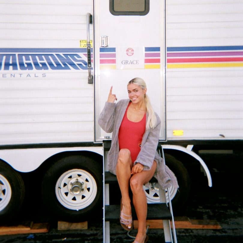 Baywatch Reboot Cast Red Swimsuit Venice Beach Heat