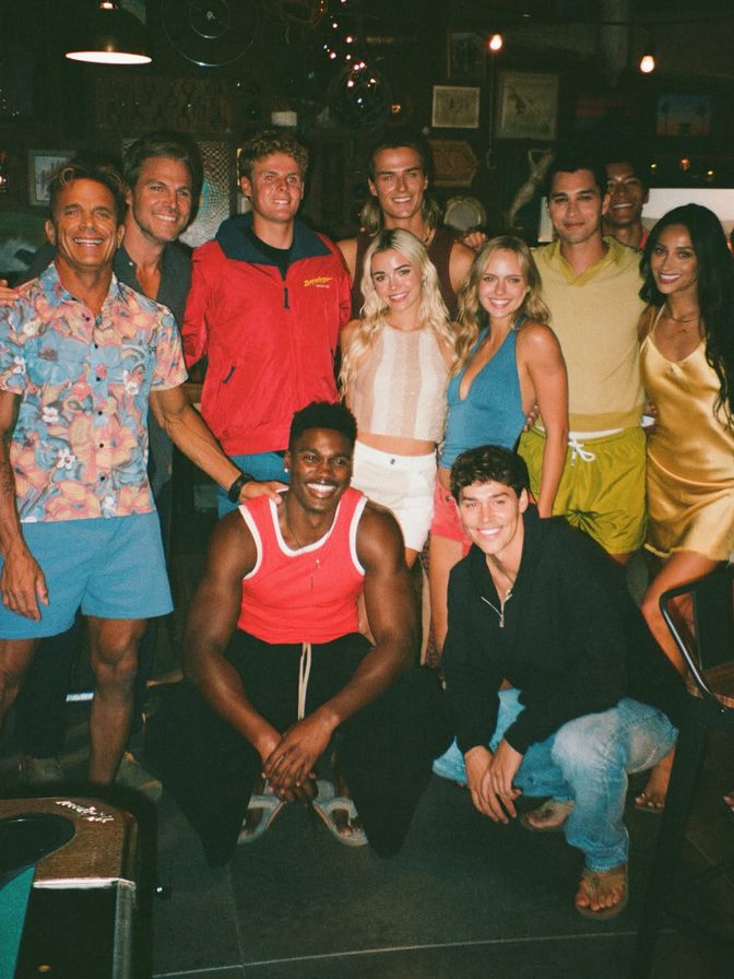 Baywatch Reboot Cast Red Swimsuit Venice Beach Heat