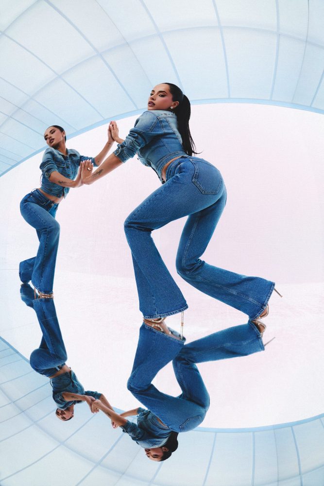 Becky G Thick Ass Guess B Jeans Campaign Low Rise