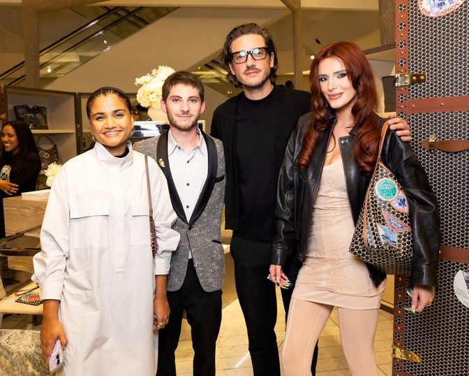 Bella Thorne Cleavage Lace Mini Leather Jacket Moynat